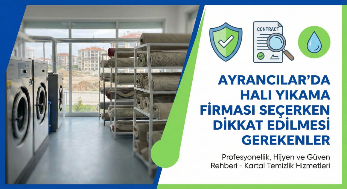 Ayrancılar’da Halı Yıkama Firması Seçerken Nelere Dikkat Etmelisiniz Ayrancılar’da Halı Yıkama Firması Seçerken Nelere Dikkat Etmelisiniz?